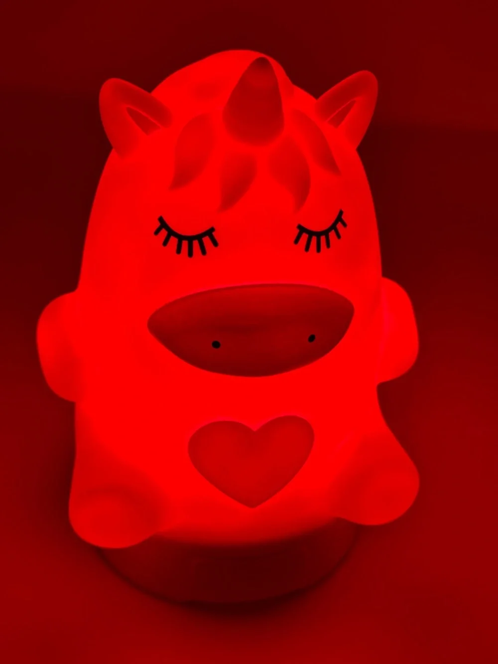 Kids Night Light & camping lantern unicorn with 6 light colors & handle